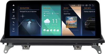 Produktbild von Für BMW X5 X6 E70 E71 CCC 10.2" Touchscreen Android GPS Navigation CarPlay