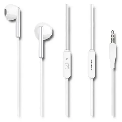 Image de Casque intra-auriculaire microphone blanc