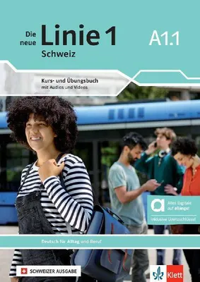 Produktbild von Die neue Linie 1 Schweiz A1.1 - Hybride Ausgabe allango. Kurs- und Übungsbuch