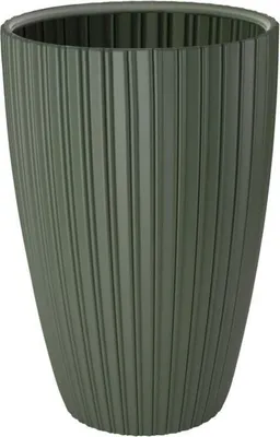 Immagine prodotto di Elegante vaso da fiori 40 x 58 cm per giardino, balcone o interno - verde lime