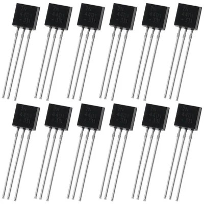 200 Stück 2N4401 NPN Transistor 40 V 0,6 A TO-92