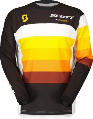 Produktbild von Scott 450 X-Plore Swap Motocross Jersey, schwarz/orange, S