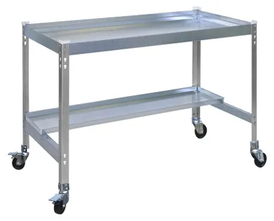 Image de Chariot Simongarden Desk Mob. 900x600 Gris/galva Gris/galva 875x900x600 - Simonrack