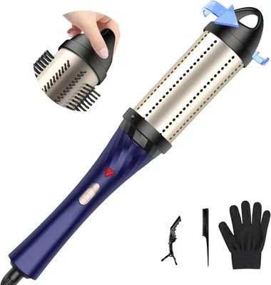 Produktbild von Stylingbürste - Hittebürste, Lockenbürste - Haare stylen - Ionische Technologie - 38 mm - Schwarz