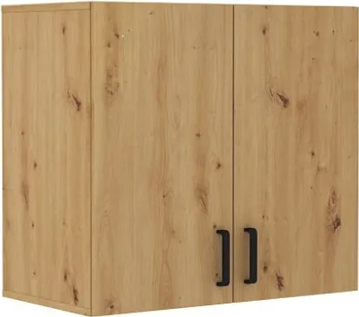 Immagine prodotto di Armadietto superiore con scaffali MABAKA - rovere artisan