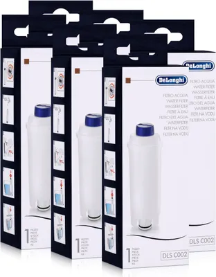 Produktbild von 6x DeLonghi DLS C002 Wasserfilter für ESAM, ECAM, BCO EC Kaffeevollautomaten