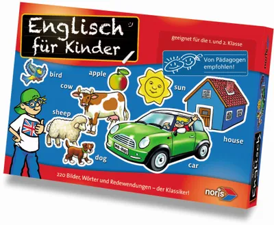 Produktbild von Noris Spiele Englisch für Kinder - 1. + 2. Klasse; 606076362
