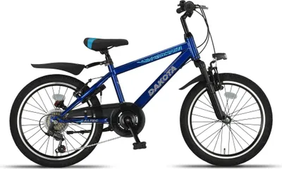 Productafbeelding van Dakota MTB, 20 inch, jongensfiets, 7 versnellingen, velgremmen, marineblauw