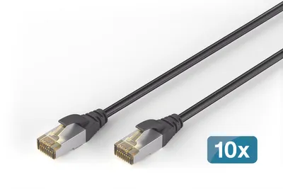 Imagen del producto de Cable de conexión exterior CAT 6A S/FTP.