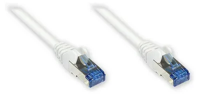 Obrázok produktu pre Alcasa 8060-H005W, 0,5 m, Cat6a, S/FTP (S-STP), RJ-45, RJ-45, Biela