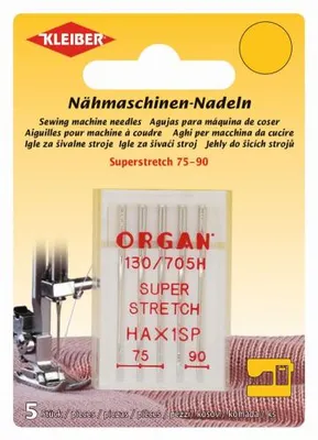 Produktbild von KLEIBER Nähmaschinen-Nadel-Set "Super-Stretch" 5-teilig