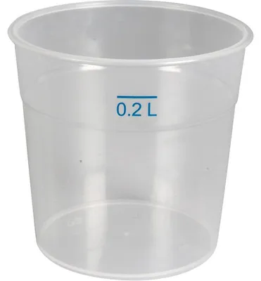 Produktbild von Mehrweg Trinkbecher, 20 cl, Transparent, PP   | Packung (12 Stück)