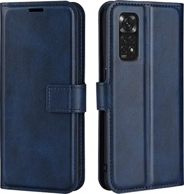 Produktbild von Xiaomi Redmi Note 11 / 11S 4G Hülle - Coverup Deluxe Klapphülle - Blau