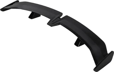 Obrázek produktu pro GT Wing zadní spoiler – univerzální zadní křídlo – 147 cm – montáž bez vrtání – ABS plast – černá barva