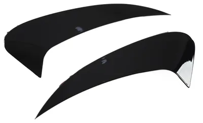 Obrázok produktu pre Pár zadných nárazníkov s ventiláciou, rozdeľovač spoileru, lesklá čierna náhrada pre Benz CLS?Trieda C257 AMG?Line CLS53 2018 a novšie