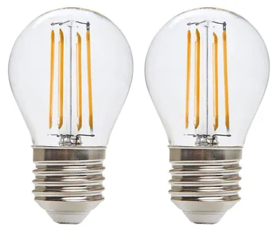 Productafbeelding van Kobi LED Buislamp T26 E27 Helder - 4W 470lm 3000K - Warmwit - Vervangt 40W - 2 stuks