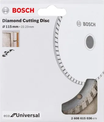 Obrázok produktu pre Diamantový rezný kotúč Turbo Eco pre univerzálne použitie, 115 mm