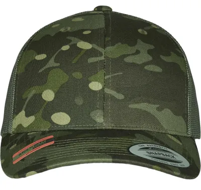 Obrázek produktu pro Baseballová čepice Trucker, vzor Multicam, univerzální velikost, prodyšná, vhodná pro volný čas