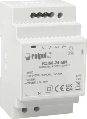 Immagine prodotto di Alimentatore switching 15 W, 24 V DC RZI15-24-MN