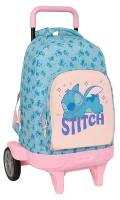 Produktbild von Safta Stitch Ohana 33l 33x45x22cm Rucksack Mit Rollen Blau  Kinder Blau One Size