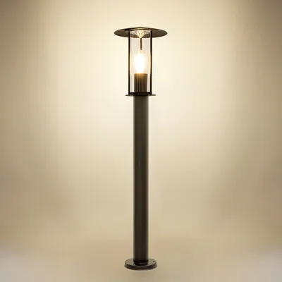 Produktbild von Elegante Außenstandleuchte 80cm: Zeitlose Eleganz Schwarz 258-800 BK 80cm
