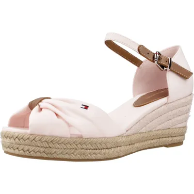 Produktbild von TOMMY HILFIGER BASIC OPEN TOE MID WEDGE Rosa