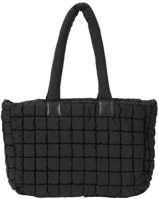 Image de Grand sac fourre-tout matelassé avec fermeture éclair, sac Teddy, sac d'école pour femmes, grand sac de transport, sacs pour femmes, sac hobo