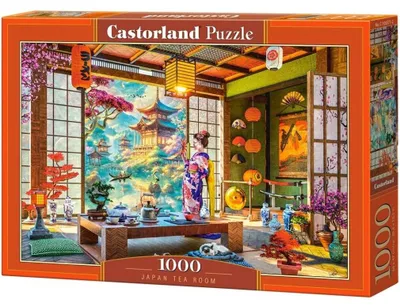 Produktbild von CASTORLAND Puzzle Japanisches Teehaus 1000 Stü ck