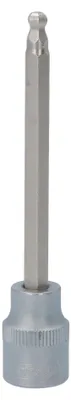 Produktbild von KS Tools  3/8" Bit-Stecknuss Innensechskant mit Kugelkopf, lang, 5mm, 911.5395