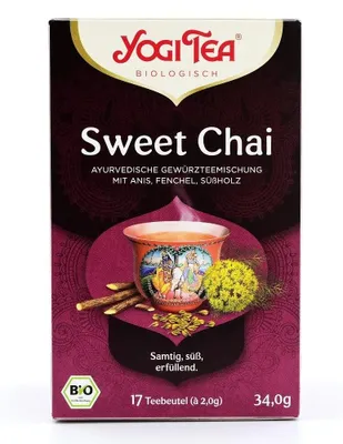 Produktbild von YOGI TEA Sweet Chai  Filterbeutel