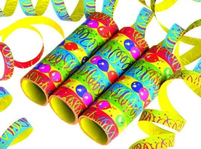 Produktbild von Amscan 350229, Partyluftschlangen, Papier, 15 Stück(e)