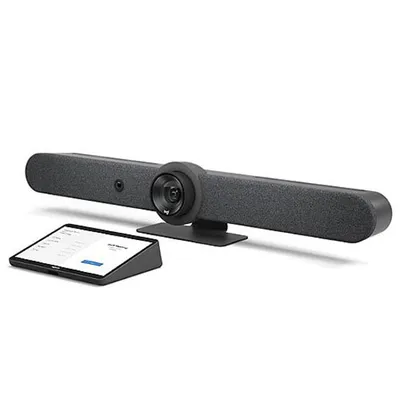 Produktbild von Logitech Tap Rally Bar Bundle - Zoom, Gruppen-Videokonferenzsystem, 4K Ultra HD, 30 fps, 90°, 5x, 3x