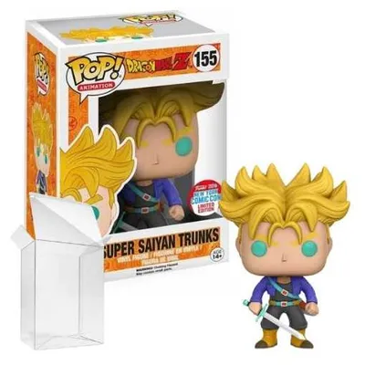 Produktbild von Funko Pop! Animation: Dragon Ball Z - Super Saiyan Trunks #155 Comic Con NYCC 2016