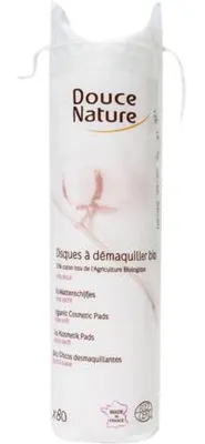 Produktbild von Douce Nature Wattepads aus Baumwolle (80 Stück)