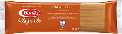 Produktbild von Barilla Vollkorn Pasta Spaghetti n. 5 Integrale – 5er Pack (5x1kg)