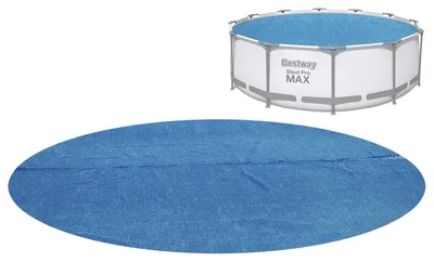 Produktbild von Bestway® PE-Solarabdeckplane Ø 356 cm, blau, rund