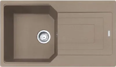 Produktbild von Franke Urban - Fragranit Küchenspüle UBG 611-86, 860x500 mm, kaschmirr 114.0700.110