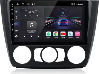 Obrázek produktu pro Carplay android auto 9 Zoll 2+64G Andriod13 Autoradio für BMW 1S E88 E82 E81 E87 2004-2011 GPS NAVI SWC RDS DSP DAB+ 2 DIN 4 Kern