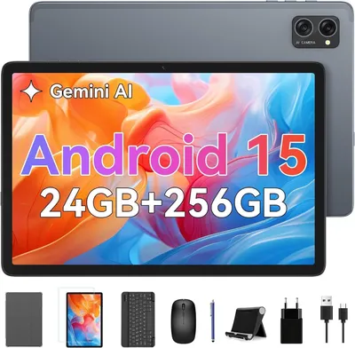 Produktbild von T20 Tablet mit Tastatur 24GB RAM+256GB ROM 2TB TF Octa-Core Tablet 10 Zoll 5000mAh 8MP+5MP 5G WiFi GPS Face ID