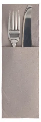 Immagine prodotto di PAPSTAR 89417 PAPSTAR sacchetto per tovaglioli "Collezione ROYAL", grigio