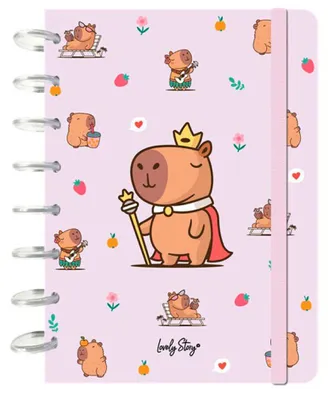 Obrázek produktu pro Lovely Story Majestät Capybara A5 Notizbuch One Size