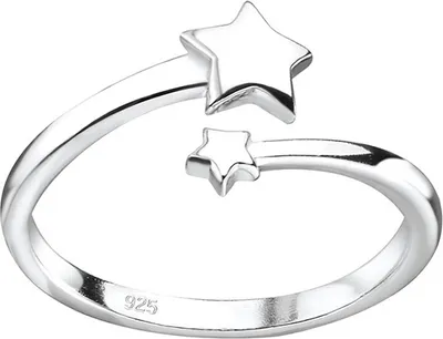 Produktbild von Zehenring Stern: Zehring Silber 925 925 Sterling Silber