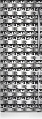 Produktbild von Aufkleber Kühlschrankmagnete Dekoration Kühlschrankfolie 60x190 cm - Retro-Muster