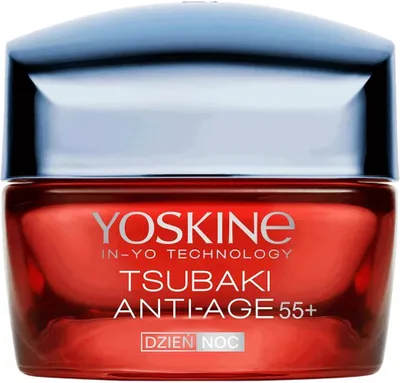 Obrázek produktu pro Yoskine, Tsubaki 55+, proti stárnutí, denní a noční, krém, na obličej, 50 ml
