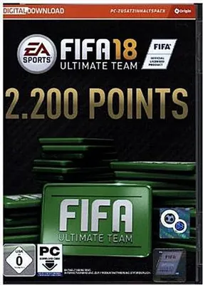 Produktbild von Fifa 18 Ultimate Team 2200 Points