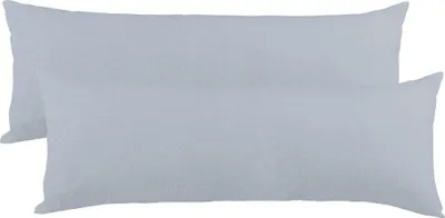 Produktbild von Doppelpack Classic Line Bezug 40x200 silbergrau Baumwolle Jersey