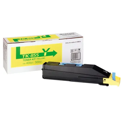 Produktbild von KYOCERA TK-855Y, 18000 Seiten, Gelb, 1 Stück(e)