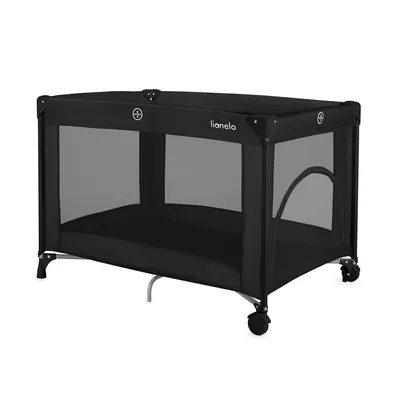 Produktbild von Lionelo Reisebett Amelie ab Geburt bis 15 kg Schwarz