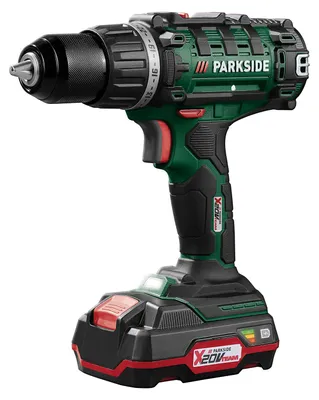 Produktbild von Parkside Bohrschrauber Li-lon Akku 20V PABS 20-Li I9 mit Akku und Ladegerät