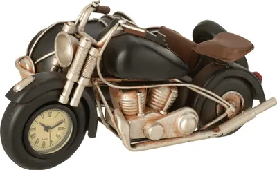 Zdjęcie produktu dla J-Line Motorbike Antique Metal Black
